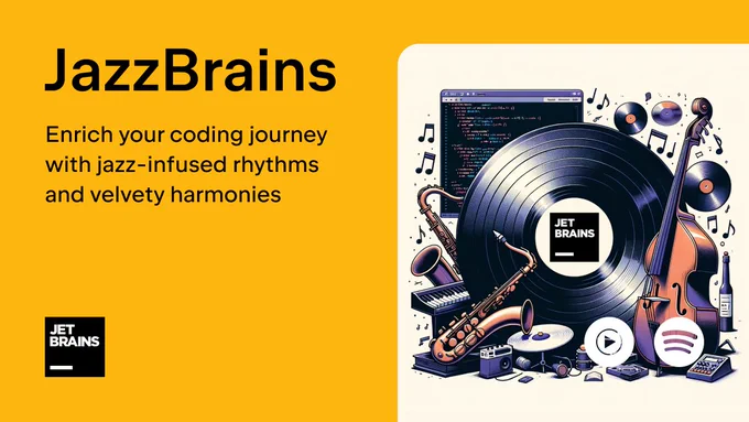 JazzBrains - Enrich your coding journey with jazz-infused rhythms and velvety harmonies. 