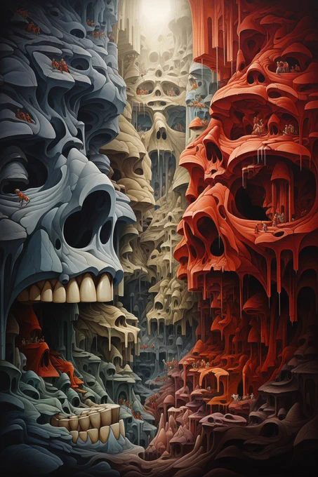 Obscurity, 1970's prismacolor