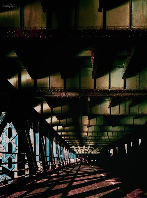Lower deck of The Craigavon Bridge, Derry-Londonderry 