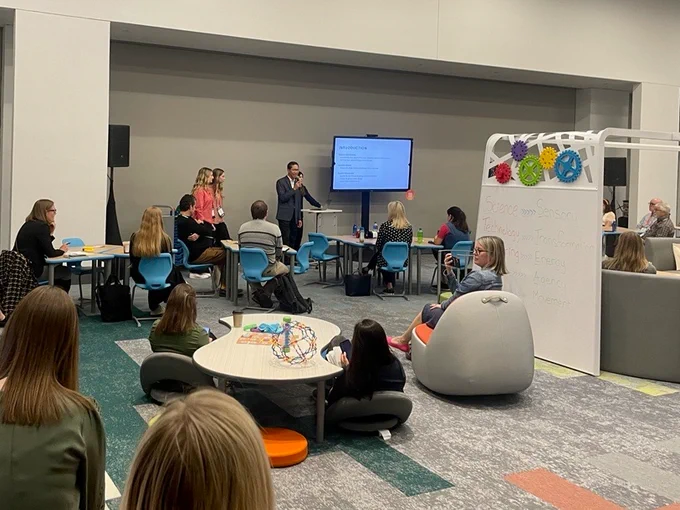 A group of participants at the EdSpaces Education conference.