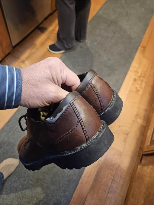 Shoes falling apart after being worn a few days