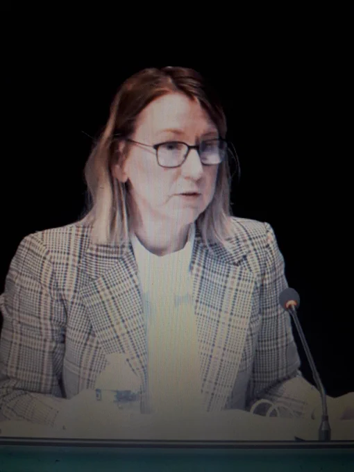 Lendlease rep giving evidence