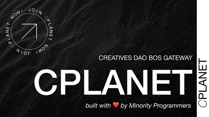 Announcing the alpha for 🌎cplanet.org, the #BOS gateway   1 stop shop for 🎨@CreativesDao. Currently you can explore CDAO feeds, NFTs, and communities directly from the gateway. Soon we will be shipping custom artist onboarding flow, art funding platform,   quests