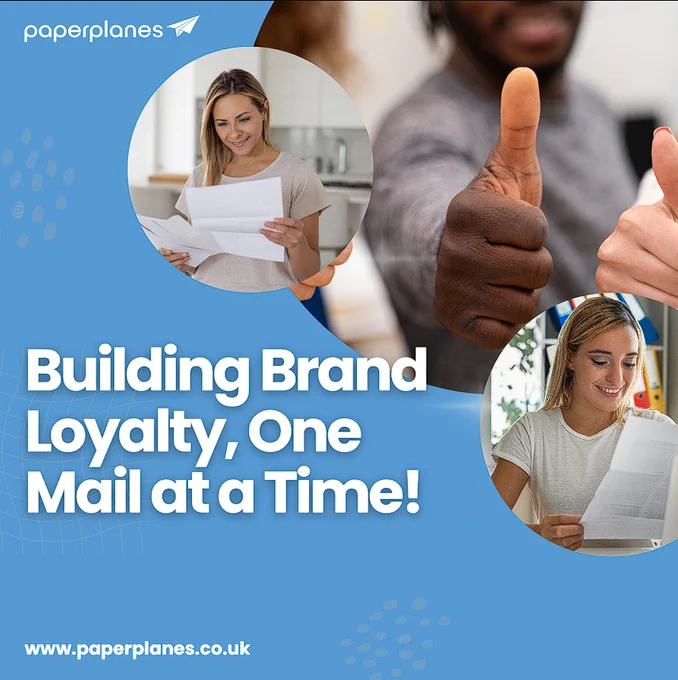 When it comes to creating genuine connections, direct mail marketing is our secret sauce. 📬 Our personalised messages make you feel valued, appreciated, and part of the family. 💯✉️ 

Did you know that addressing you by your name alone increases our bond by 135%?

Trust us, it's not just mail, it's a sensory experience that leaves a lasting impact. 🔥 

Get started at: www.paperplanes.co.uk

#BrandLoyalty #DirectMailMagic #CustomerConnection