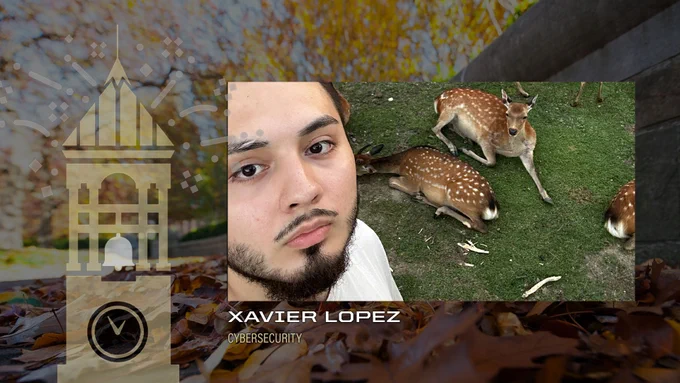Xavier Lopez, cybersecurity major