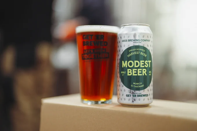 fresh hop beer