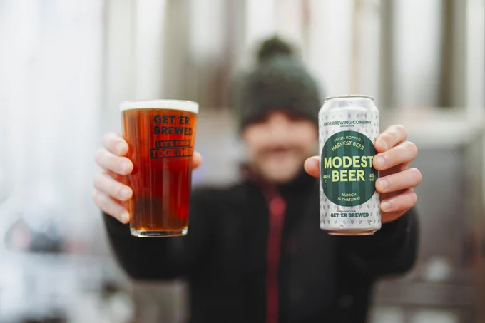 fresh hop beer