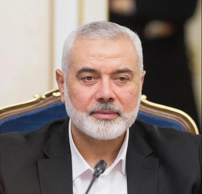 portrait du chef du hamas Ismail Haniyeh