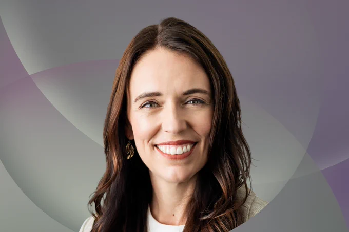 Jacinda Ardern 
former New Zealand Prime Minister
*Part of The Studio series from Harvard T.H. Chan School of Public Health