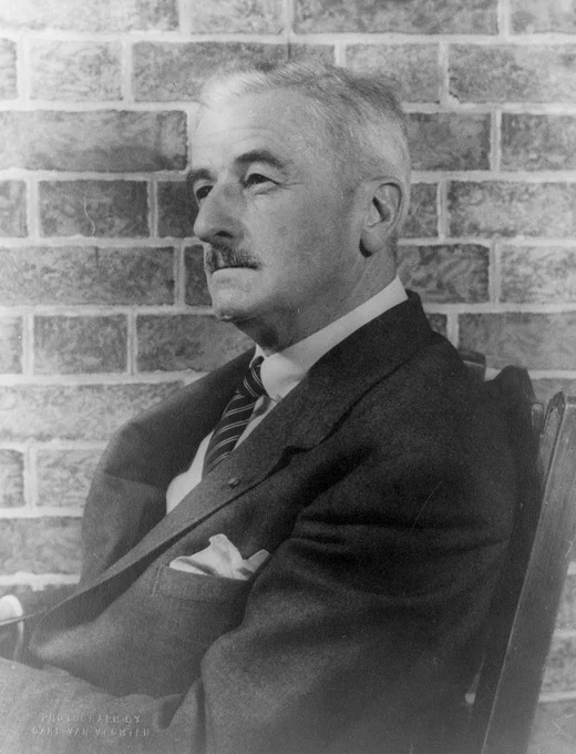 William Faulkner in 1954 (Carl Van Vechten / Library of Congress)