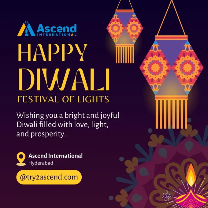 Ascend wishes Happy Diwali