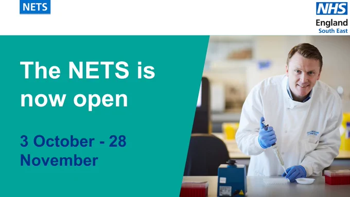 The NETS is now open

3 October - 28 November