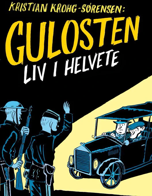 Forsiden til Kristian Krohg-Sørensens «Gulosten - liv i helvete»