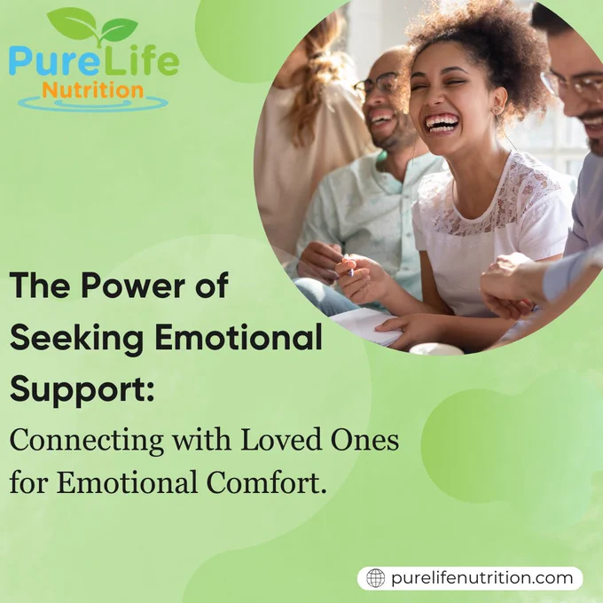 PureLife Nutrition is your ally on the path to a healthier mind and a brighter future. Explore the profound impact of seeking emotional support and connecting with loved ones. It's through these connections that you find emotional comfort, strength, and the foundation for mental wellness. It's time to prioritize your cognitive function and well-being. 🌿🧠 

#EmotionalSupportJourney #ConnectForWellness #MindfulConnections #LoveAndMentalHealth #SupportiveNetwork #Mentalwellnessjourney #Nutritionsupplements #Nutritionsolutions #Instamentalhealth #Mentalhealth_community #Mentalhealthisphysicalhealth #Purelife.nutrition
