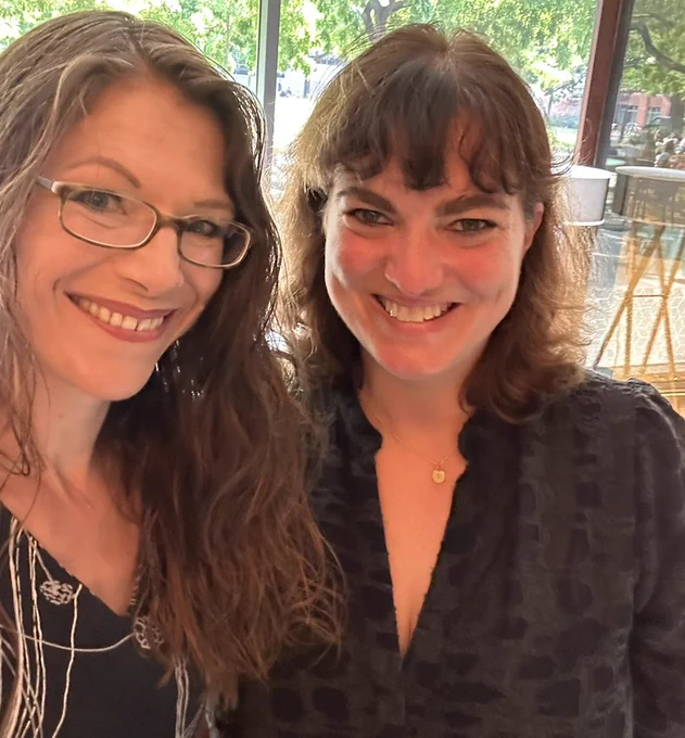 Sina Frank und Maja Pfister