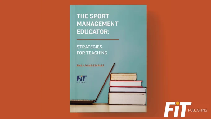 The Sport Management Educator: Strategies for Teaching book cover on orange background