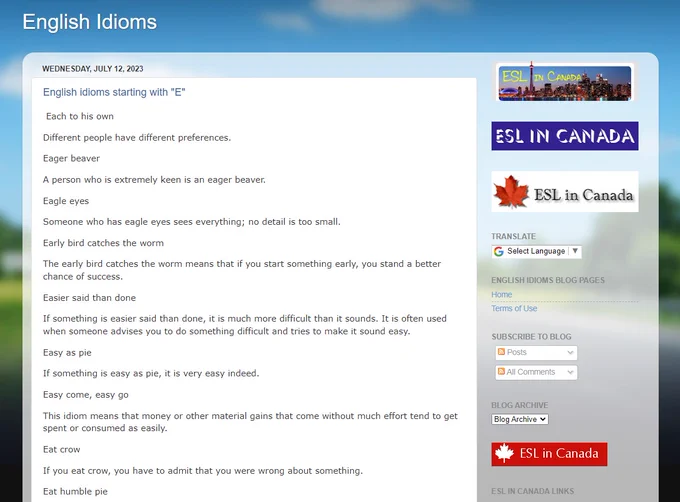 picture of blog post
English idioms starting with "E"

https://english-idioms.blogspot.com/2023/07/english-idioms-starting-with-e.html

#English #Idioms 