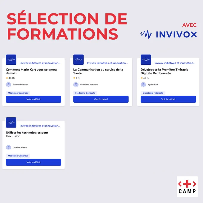 Sélection de formations