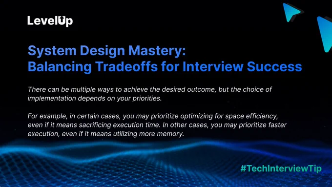 There can be multiple ways to achieve the desired outcome, but the choice of implementation depends on your priorities.  For example, in certain cases, you may prioritize optimizing for space efficiency, 
even if it means sacrificing execution time. In other cases, you may prioritize faster execution, even if it means utilizing more memory.