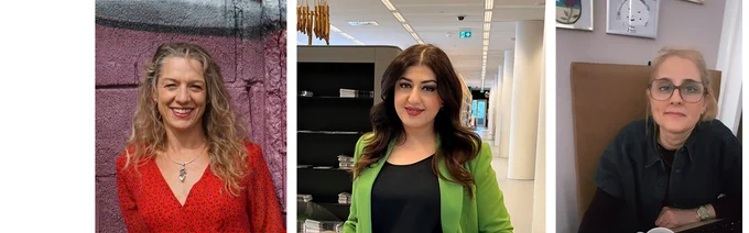 dagmar niewold, moska maqsoodi en lisette groeneveld