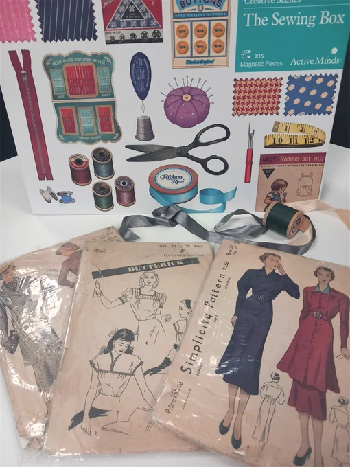 
Selection of ladies sewing patterns 
