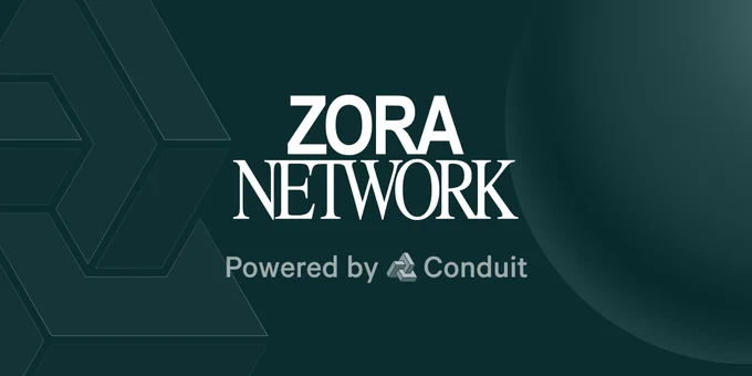 Zora Network, Powered by Conduit