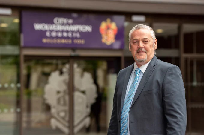 Image shows Councillor Ian Brookfield, Leader of the City of Wolverhampton Council, who has sadly passed away.
