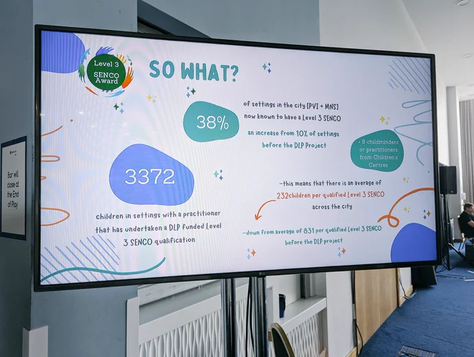 Another slide from the SEND presentation