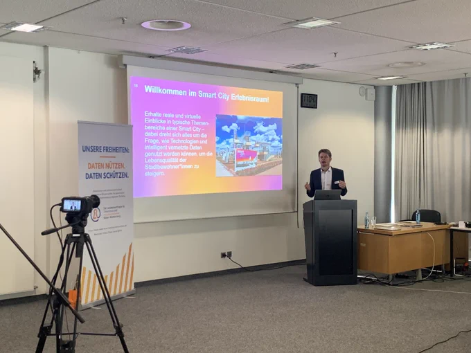 Dr. Robert Thomann, Geschäftsführer von Smart City Mannheim