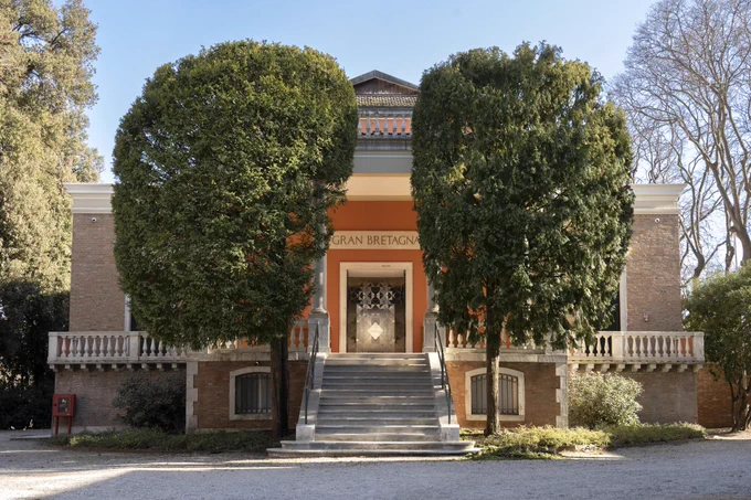 Photo of the British Pavilion at Venice Biennale, 2022. Photo by Cristiano Corte © British Council.