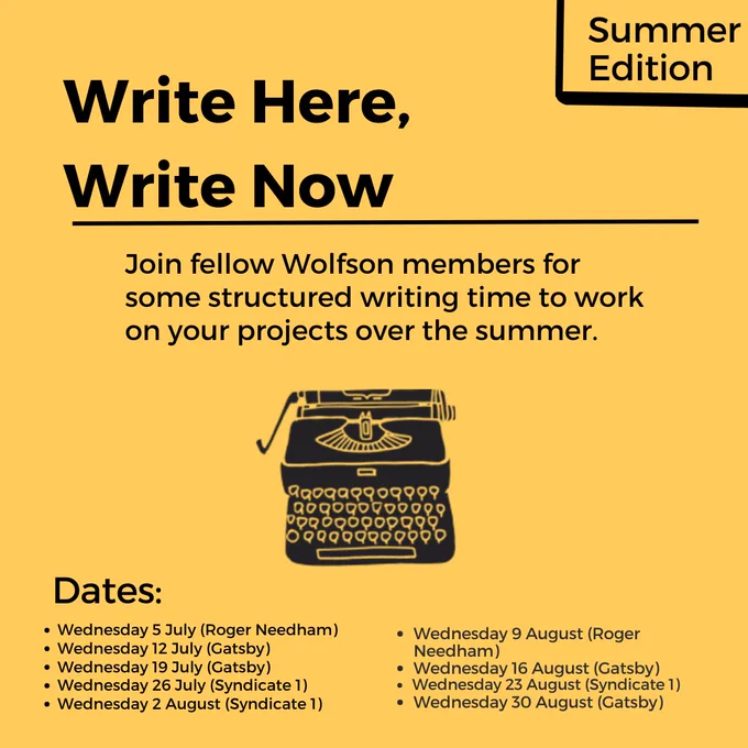 Announcing the return of Write Here, Write Now. For more information please visit our Academic Writing Support page. 