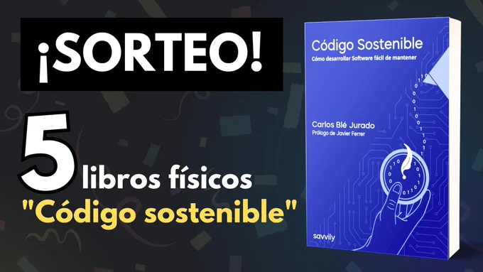 Sorteo de 5 libros físicos de "Código Sostenible" de Carlos Blé.