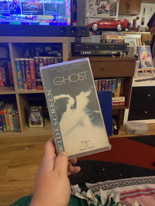 A vhs copy of “Ghost”
