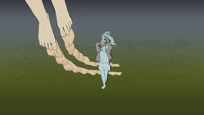 Foto: Hak Untuk Malas [The Right to Do Nothing (2021) – Illustration by Rega Ayundya Putri, Film by Riar Rizaldi