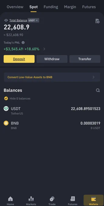 The 14,300$ 💰Are Now Turned Into 22,608$ 💰 A Profit Of 8,308$ 💵Alhamdulillah