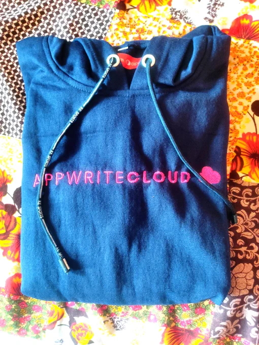 Appwrite cloud hoodie 
