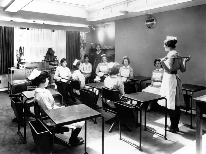 nurse training session