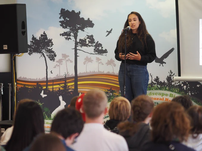 Megan McCubbin at Eastern Colleges Group's West Suffolk College in Bury St Edmunds.