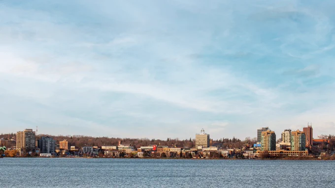 Barrie waterfront. 