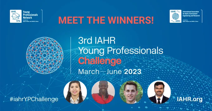 Meet the winners of the 3rd IAHR Young Professionals Challenge!
