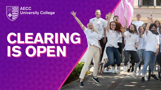 AECC University College Clearing is Open