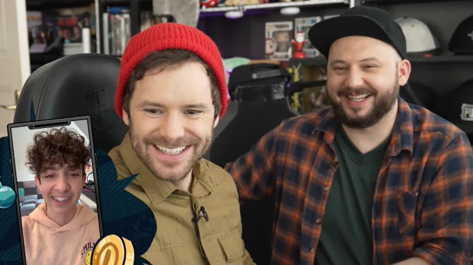 Ein Foto von Gunner, fisHC0p und Lorian.