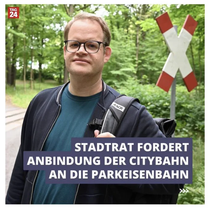 Stadtrat fordert Anbindung der Citybahn an die Parkeisenbahn