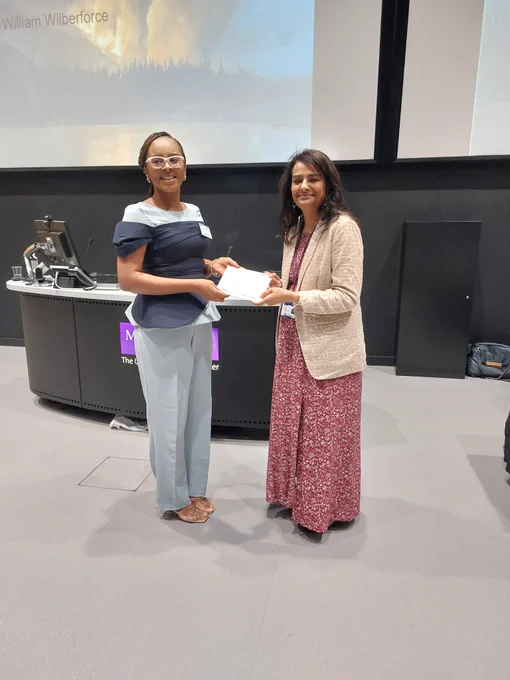 Photo of prize winner IFPH2023