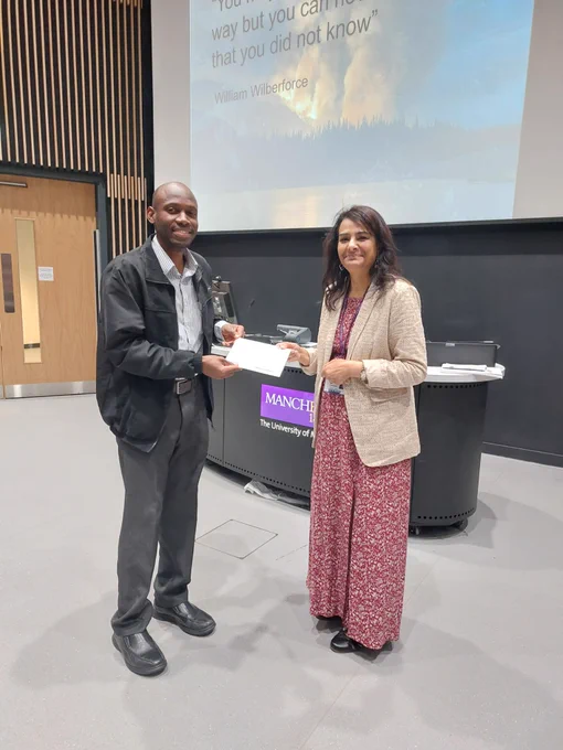 Photo of prize winner IFPH2023
