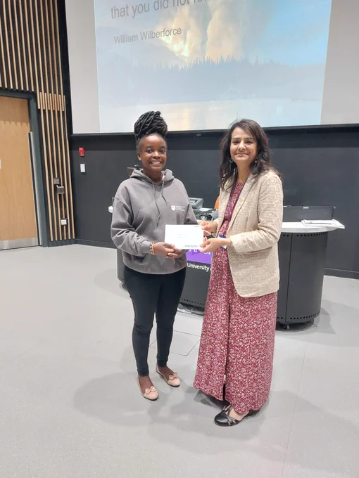 Photo of prize winner IFPH2023