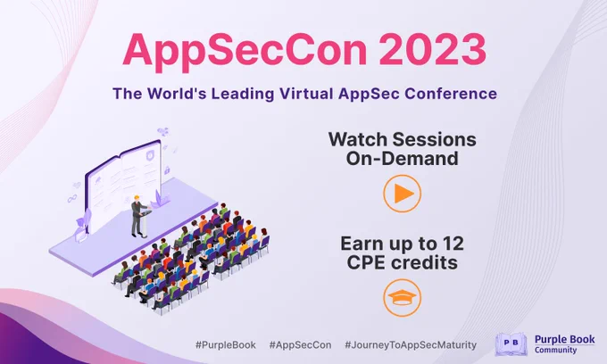 Enjoy AppSecCon's 20 insightful sessions on-demand and earn up to 12 CPE credits!