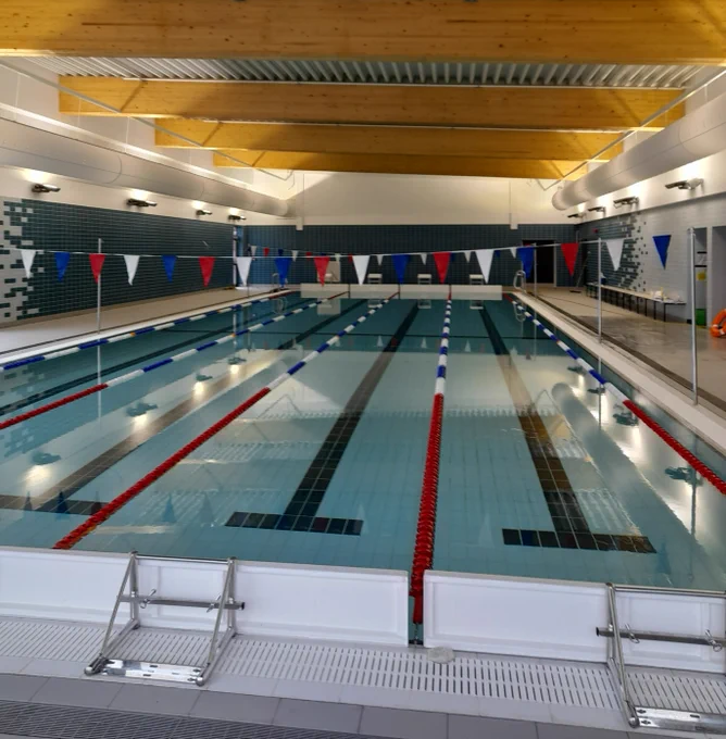 a swimming pool