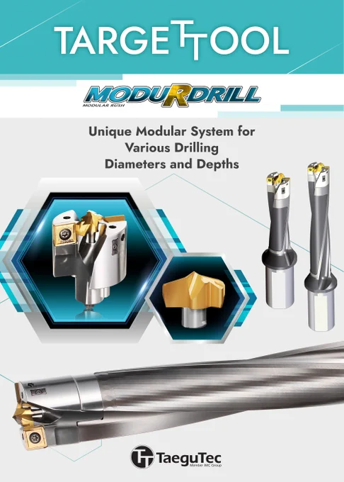 The #SFeedTec modular-type MODU-R-DRILL line provides superior #machining and excellent hole quality for #drilling of 26 mm diameter and above, as well as improved #productivity due to the symmetric design that reduces tool cost yet expands the range of MODU-R-DRILL applications.

Discover more at https://bit.ly/3pYgAm5



MORE FEATURES:

»#Economical solution with #modular system

»Double effective design for higher productivity

»Good positioning and hole straightness

»#UserFriendly modular #clamping system

»#Smooth chip evacuation



#target #versatile #reliable #ToolLife #CuttingEdge #metalworking #TaeguTec #CuttingTools #RightTool #ChipControl #CostReduction #StockManagement #precision #innovation #NextGeneration #manufacturing #AdvancedManufacturing #EngineeringLife #accuracy #HighPerformance  #efficient #MachineShop #GetInspired #MachinistLife #design #quality 