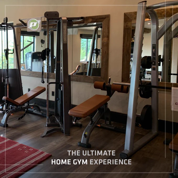 Home gym setup 